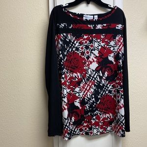 Floral long sleeve blouse